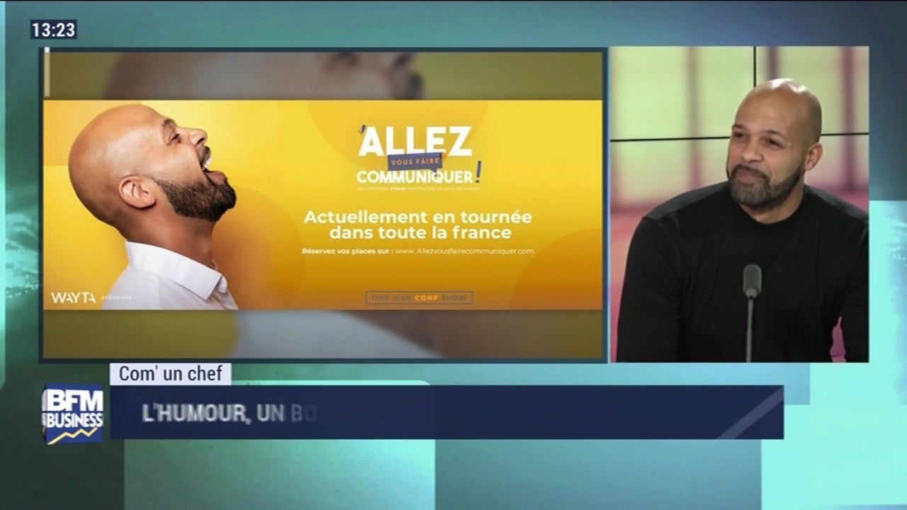Com' un chef (BFMTV) : L'humour, un bon moyen de communication ?